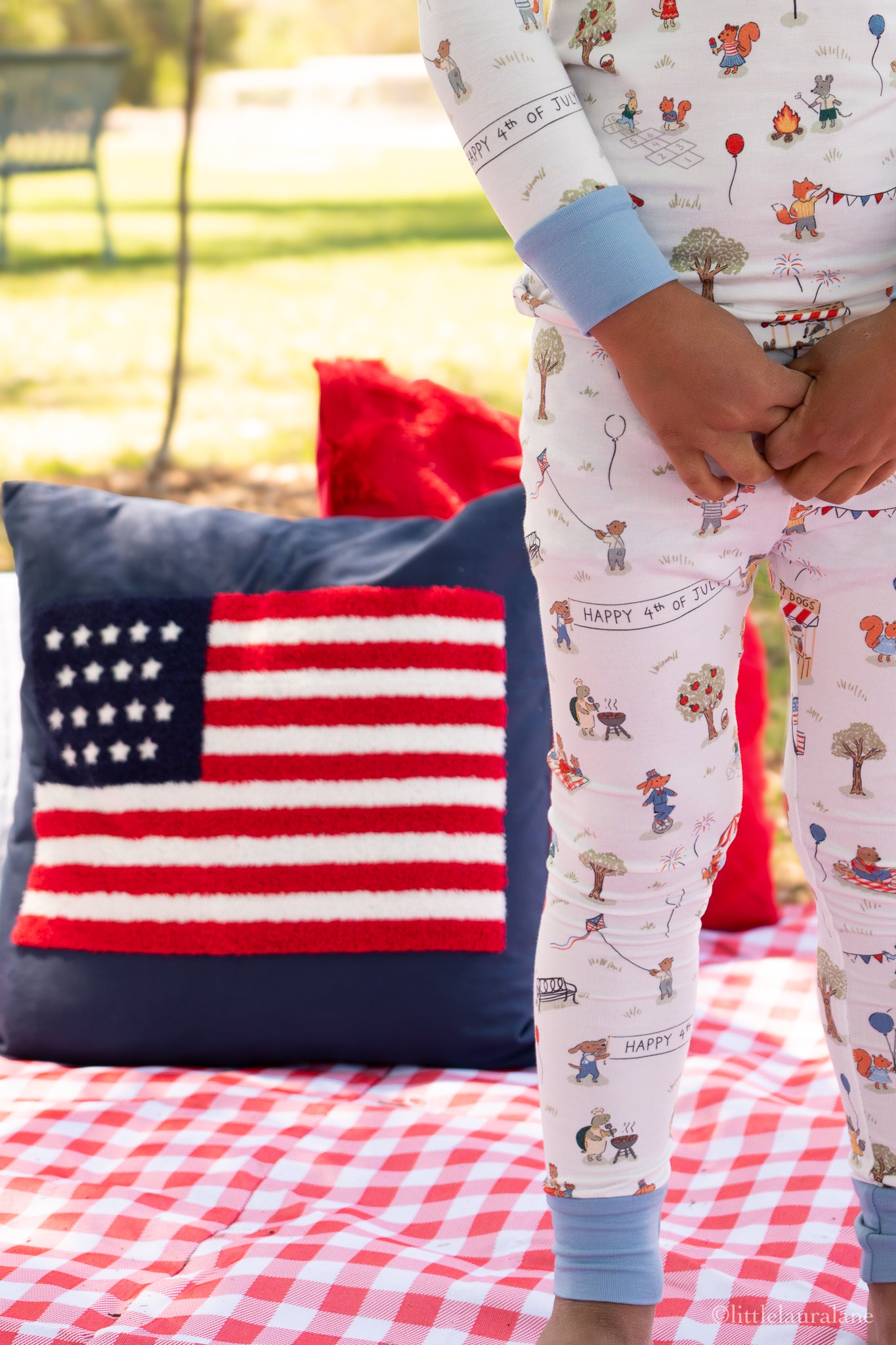 American Picnic Two-Piece Set