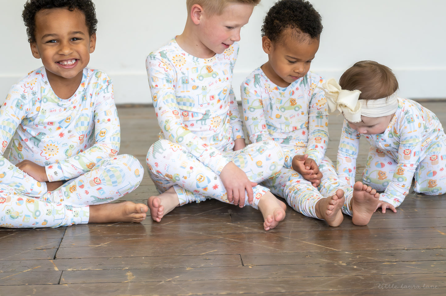 Luca Ribbed Toddler Two-Piece Set