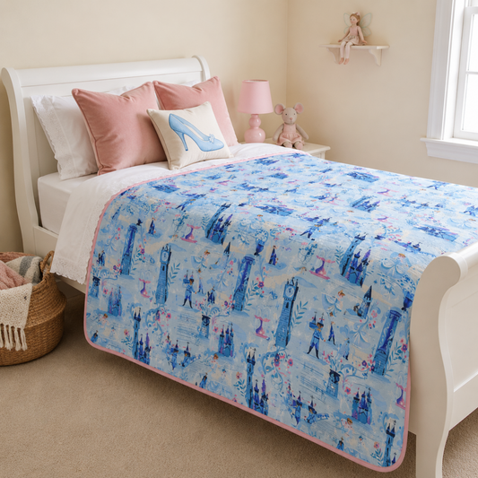 Bamboo Princess Quilted Blanket- The Wish Collection