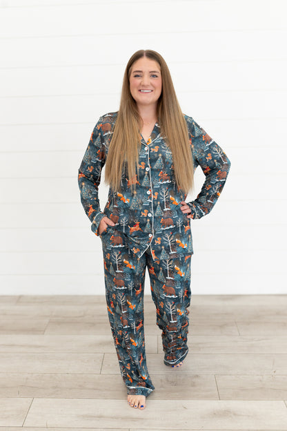 Woodland Wonder Bamboo Women's Pajama Set