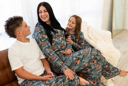 Woodland Wonder Bamboo Teen Two-Piece Pajamas