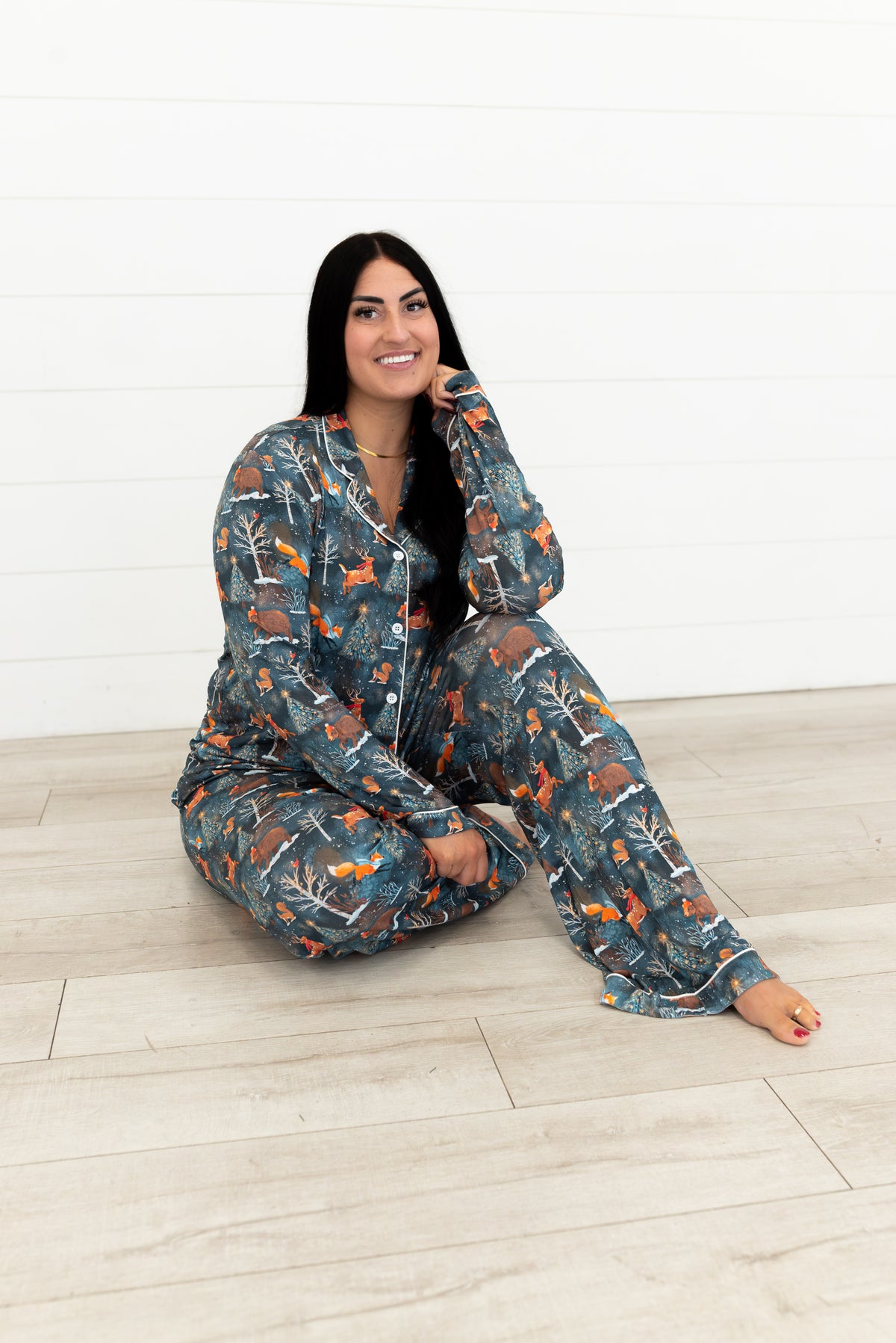 Woodland Wonder Bamboo Women's Pajama Set