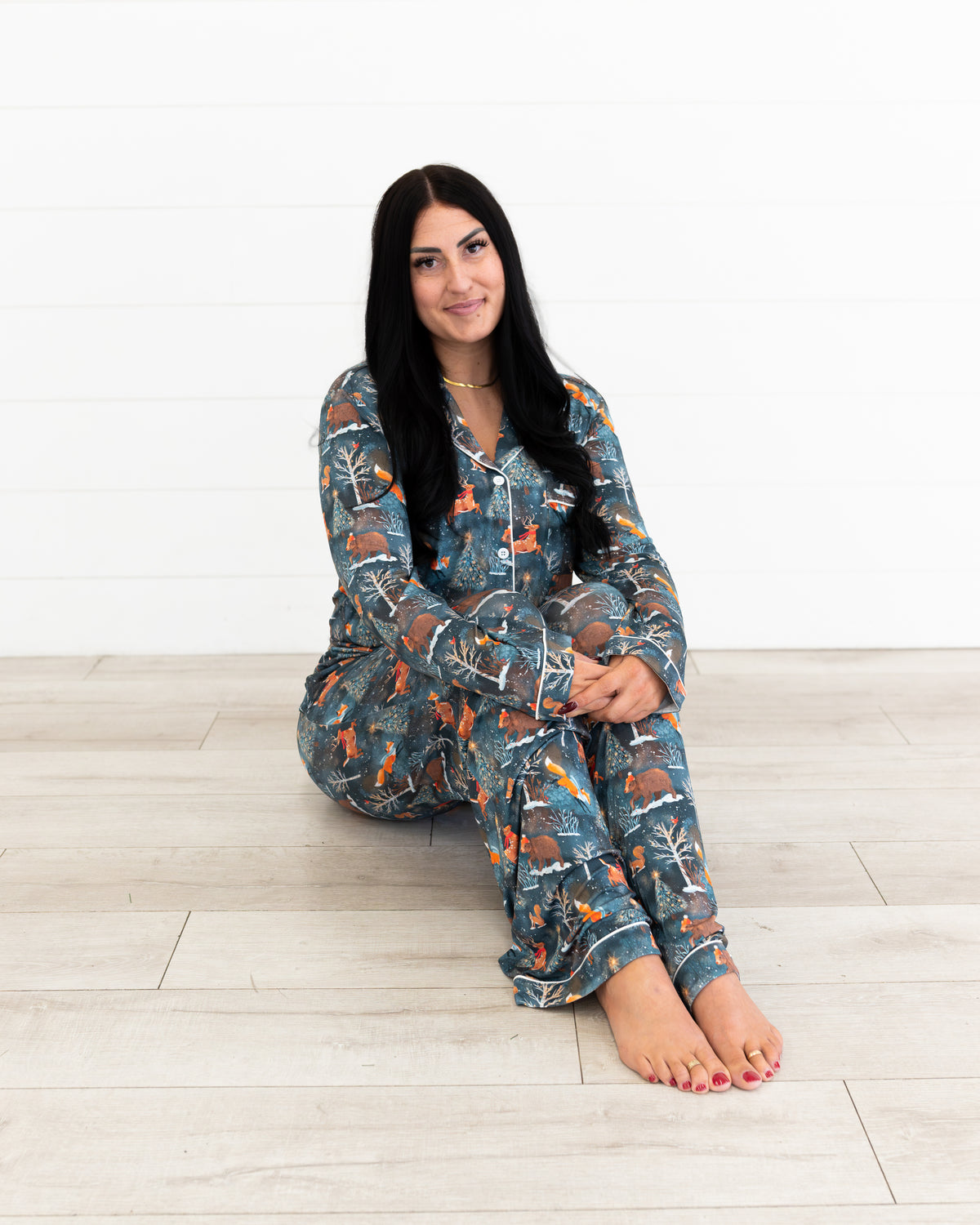 Woodland Wonder Bamboo Women's Pajama Set