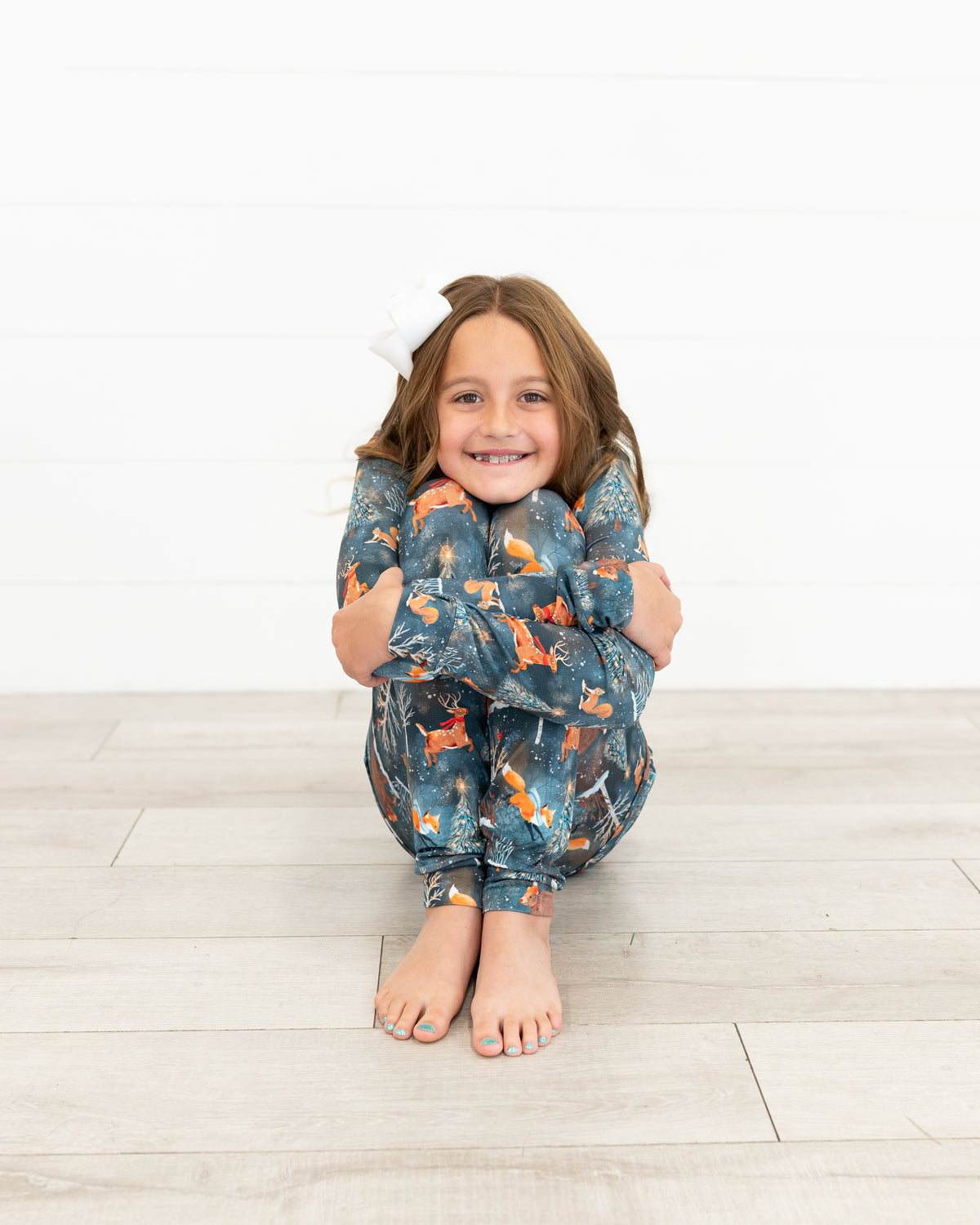 Woodland Wonder Bamboo Teen Two-Piece Pajamas