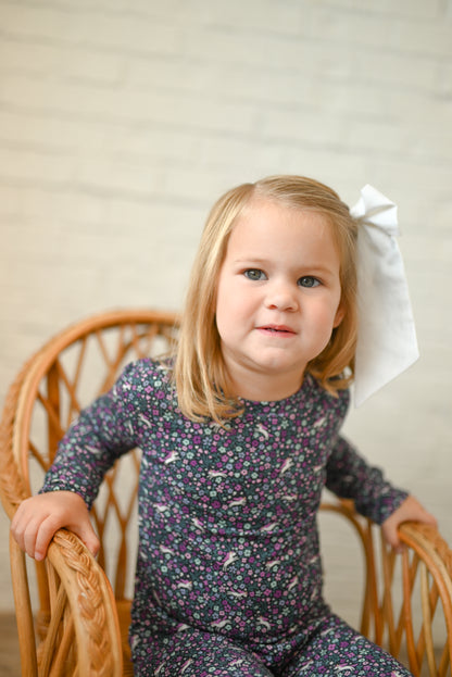 Midnight Unicorn Ribbed Two-Piece Set