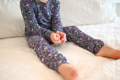 Midnight Unicorn Ribbed Two-Piece Set