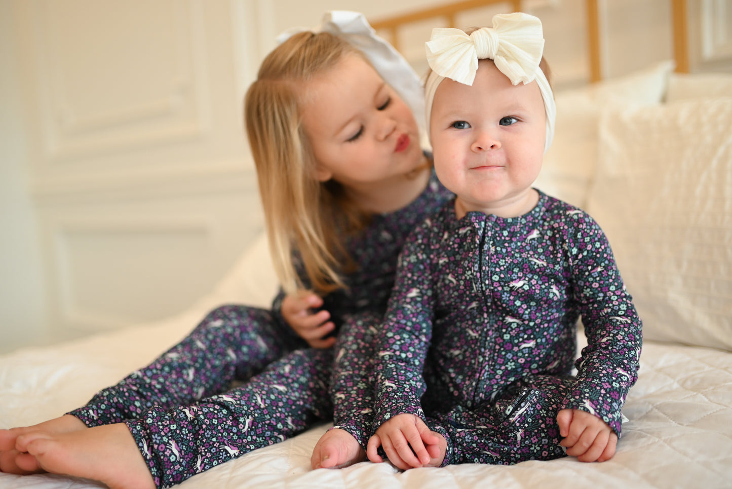 Midnight Unicorn Ribbed Two-Piece Set