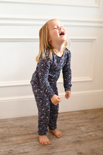 Midnight Unicorn Ribbed Two-Piece Set