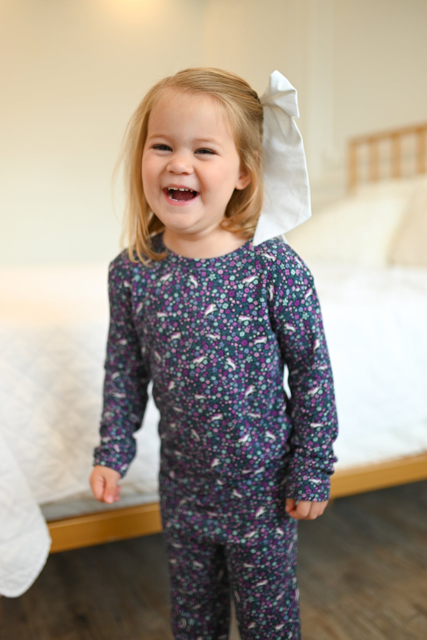 Midnight Unicorn Ribbed Two-Piece Set