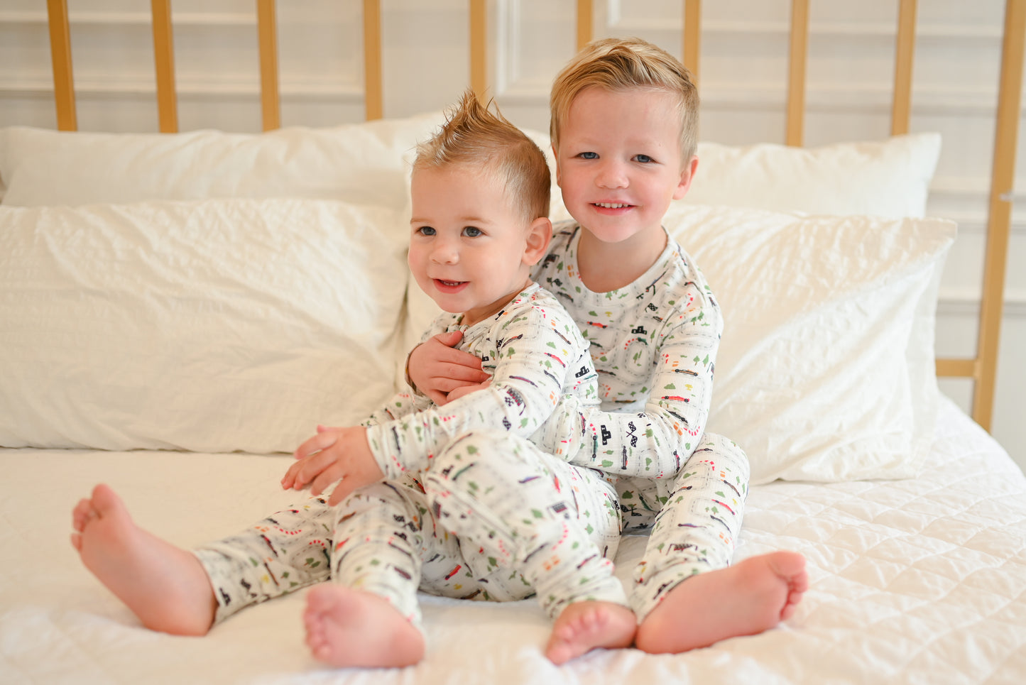 Mini Grand Prix Ribbed Two-Piece Set