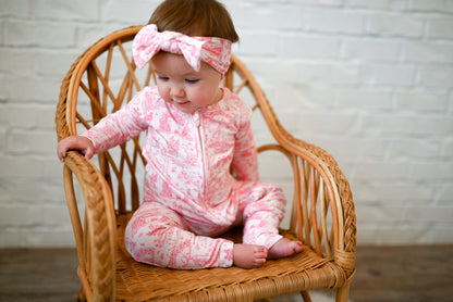 Cat Garden Ribbed Bow Headband