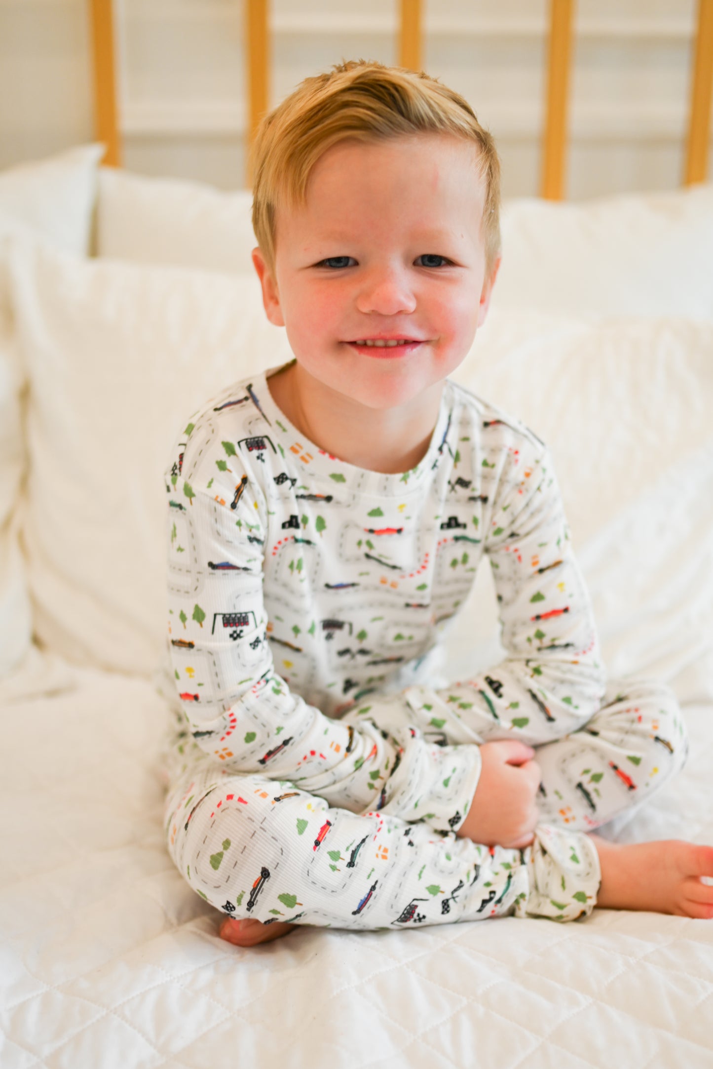 Mini Grand Prix Ribbed Two-Piece Set