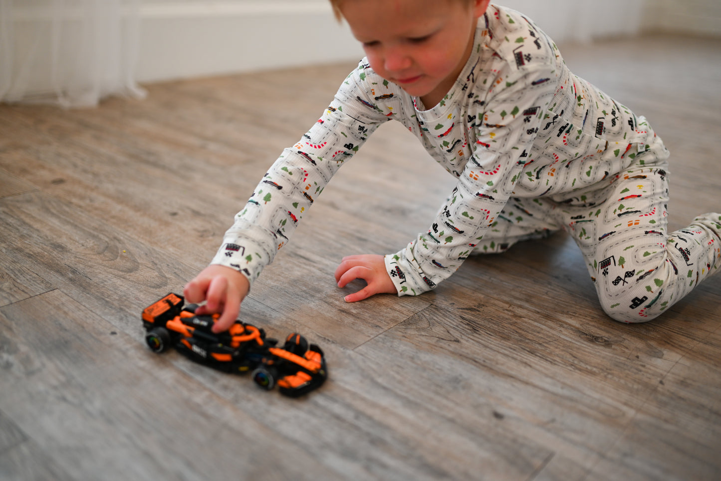 Mini Grand Prix Ribbed Two-Piece Set