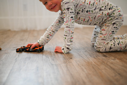 Mini Grand Prix Ribbed Two-Piece Set