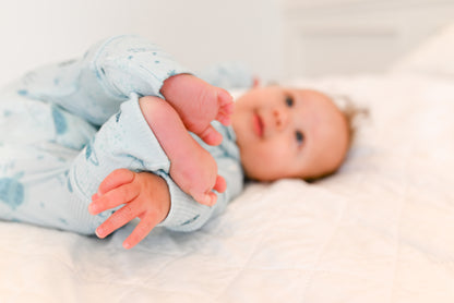 Star Explorer Ribbed Zip Pajamas