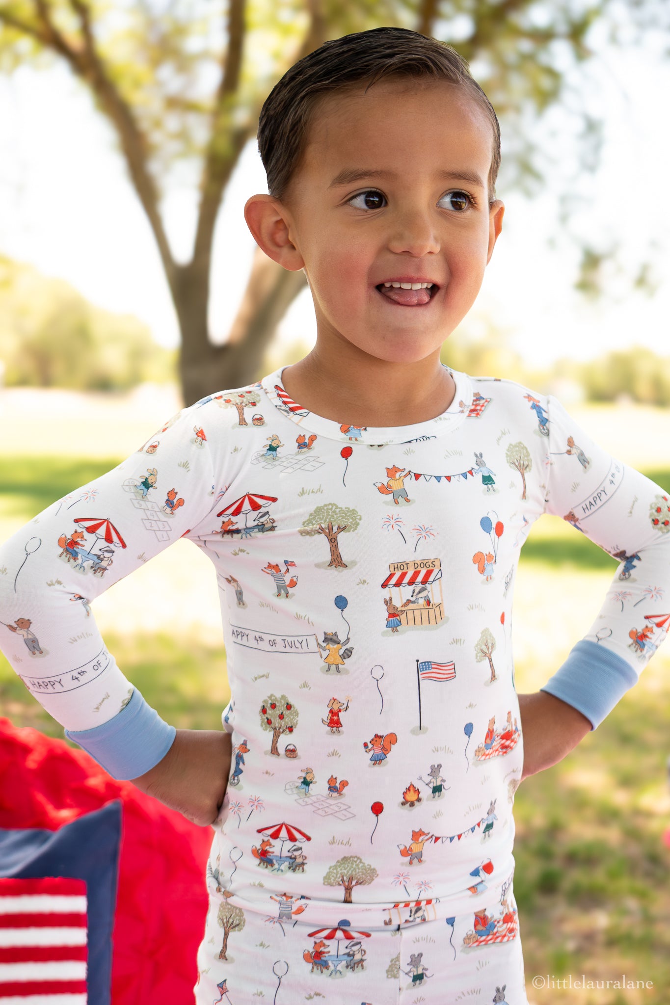 American Picnic Two-Piece Set