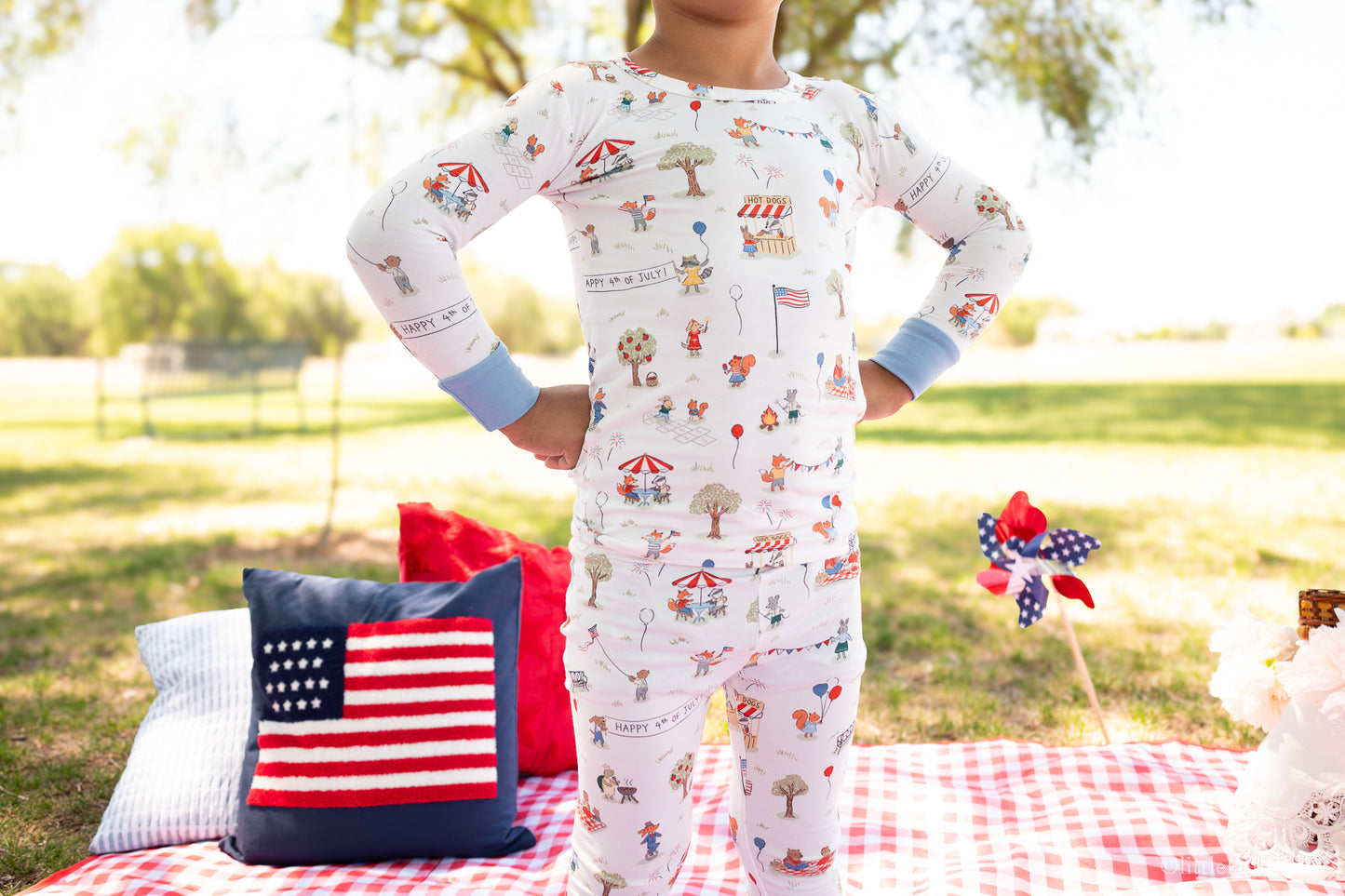 American Picnic Two-Piece Set