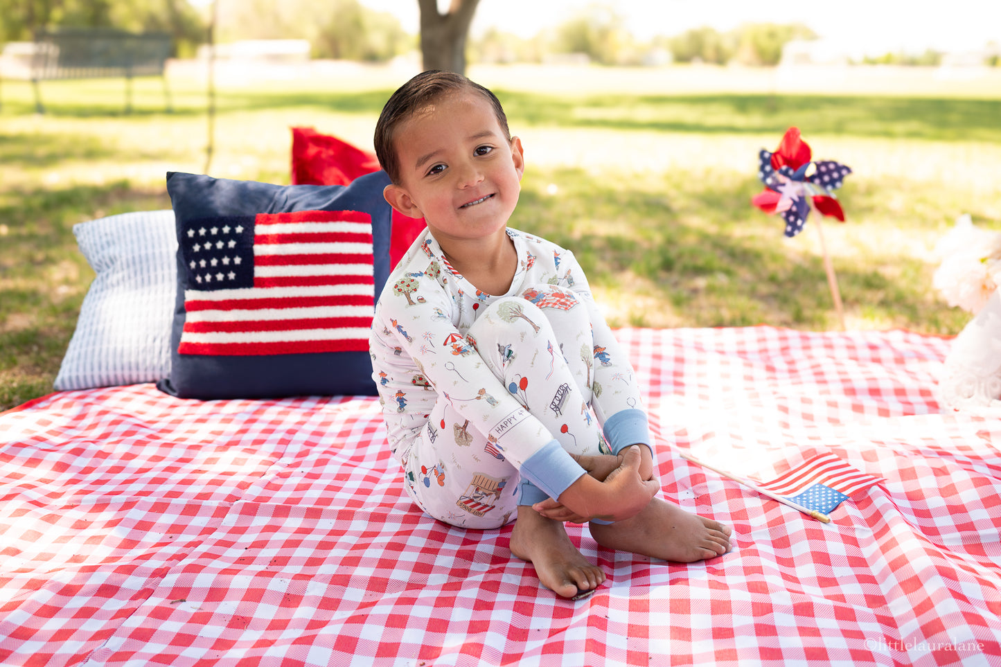 American Picnic Two-Piece Set