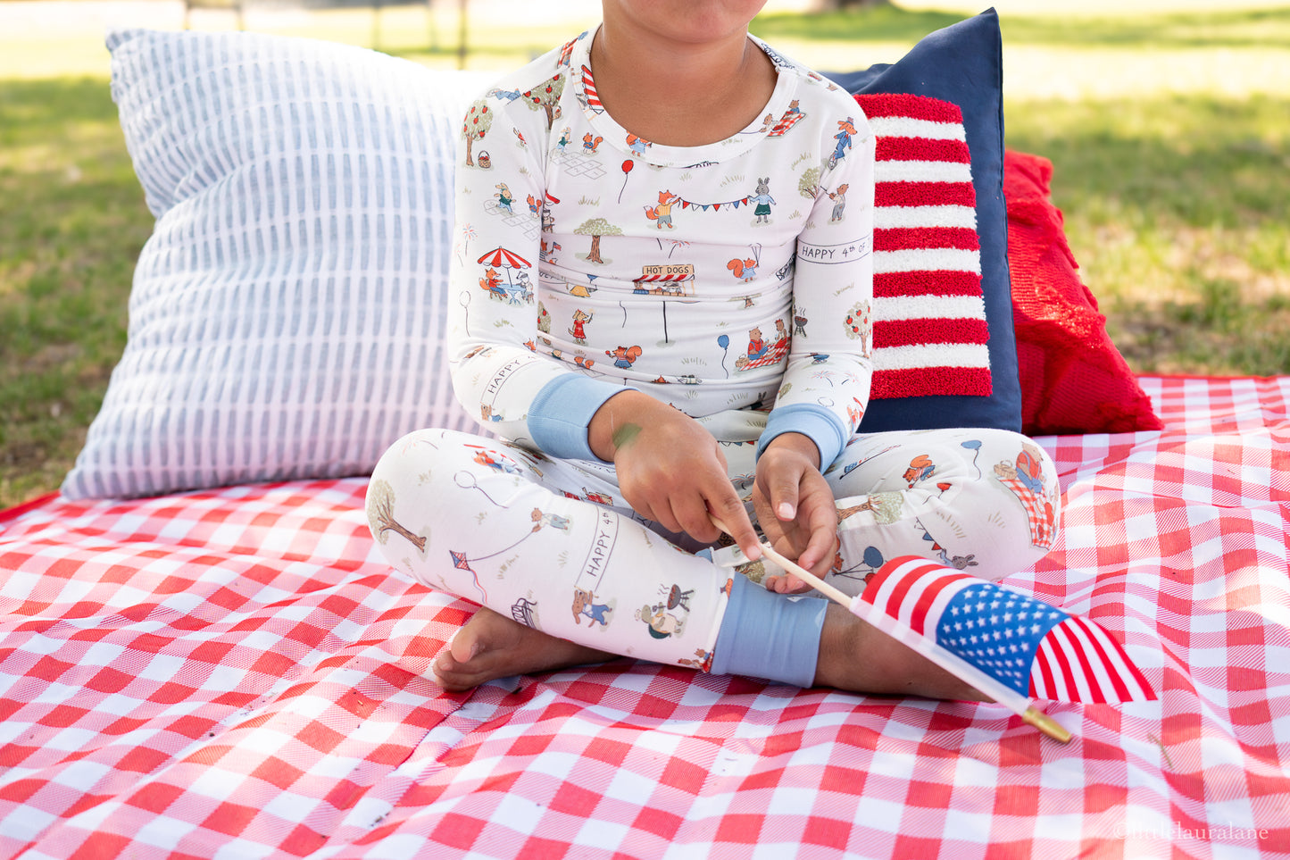 American Picnic Two-Piece Set