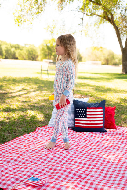Patriotic Posies Two-Piece Set