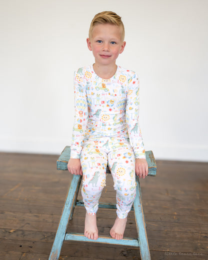 Luca Ribbed Big Kid Two-Piece