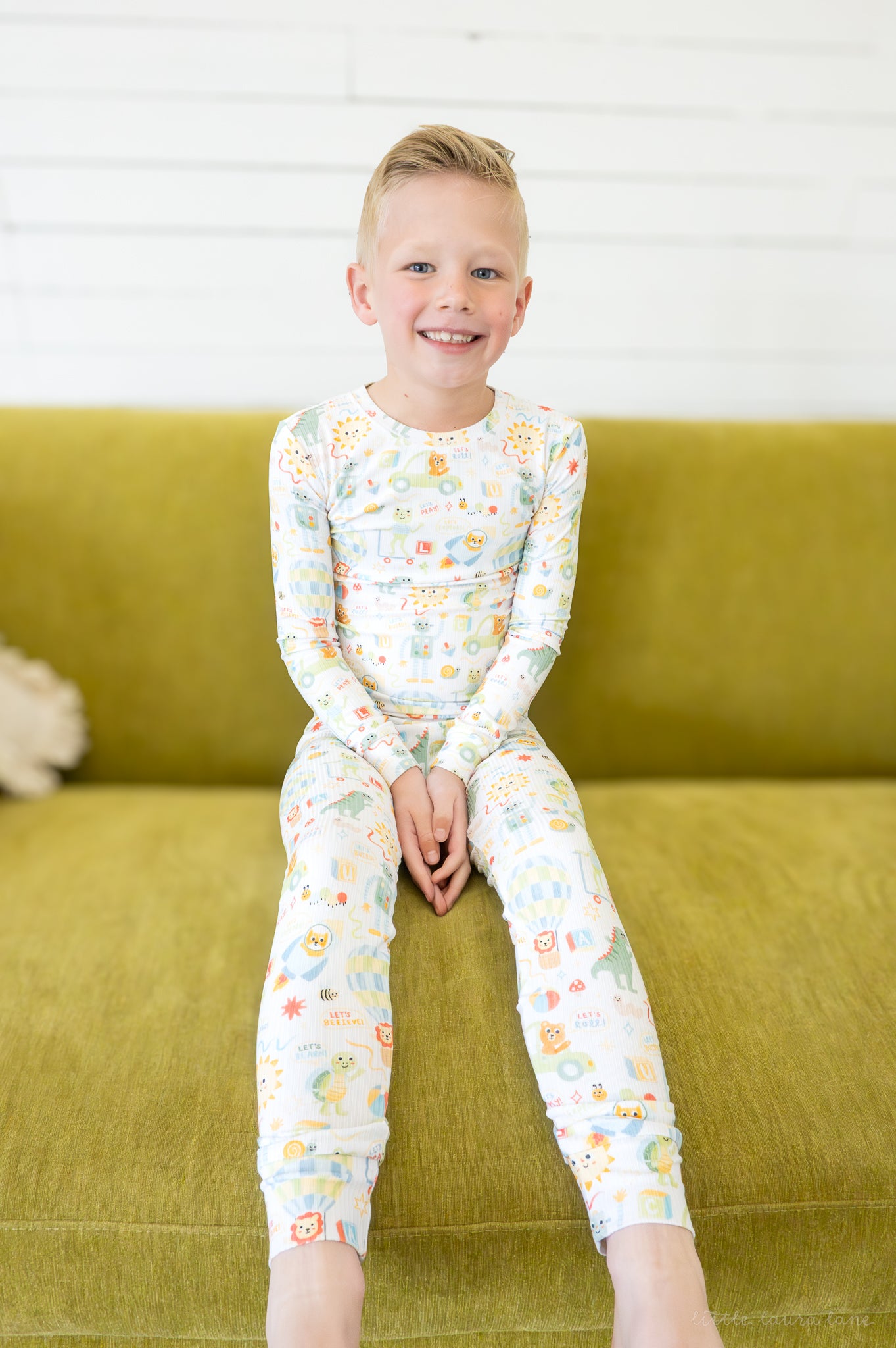 Luca Ribbed Big Kid Two-Piece