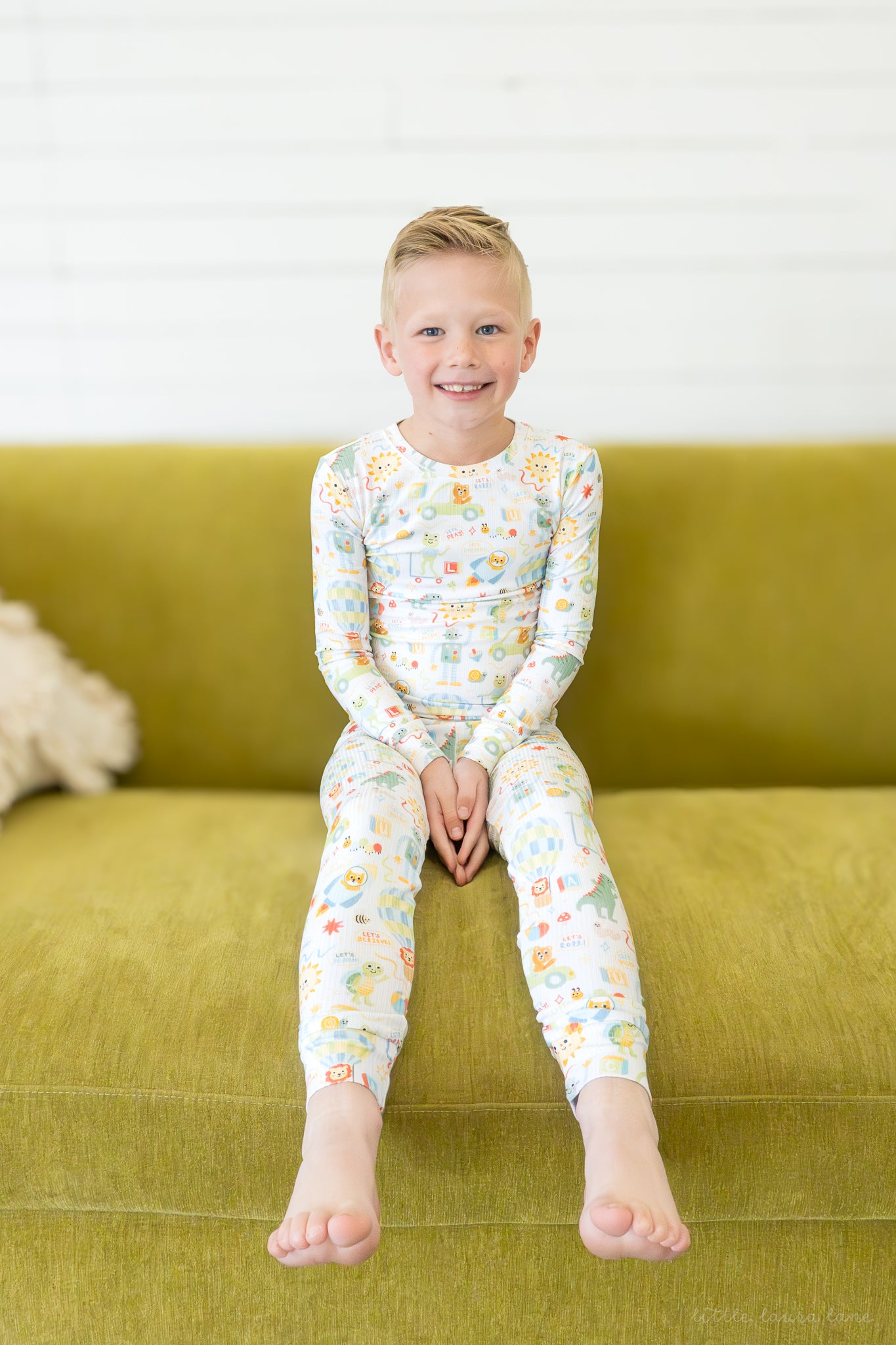 Luca Ribbed Big Kid Two-Piece
