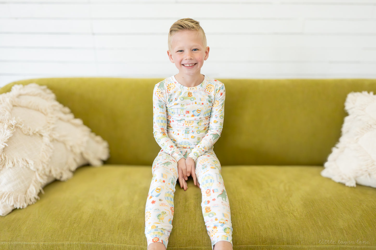 Luca Ribbed Big Kid Two-Piece