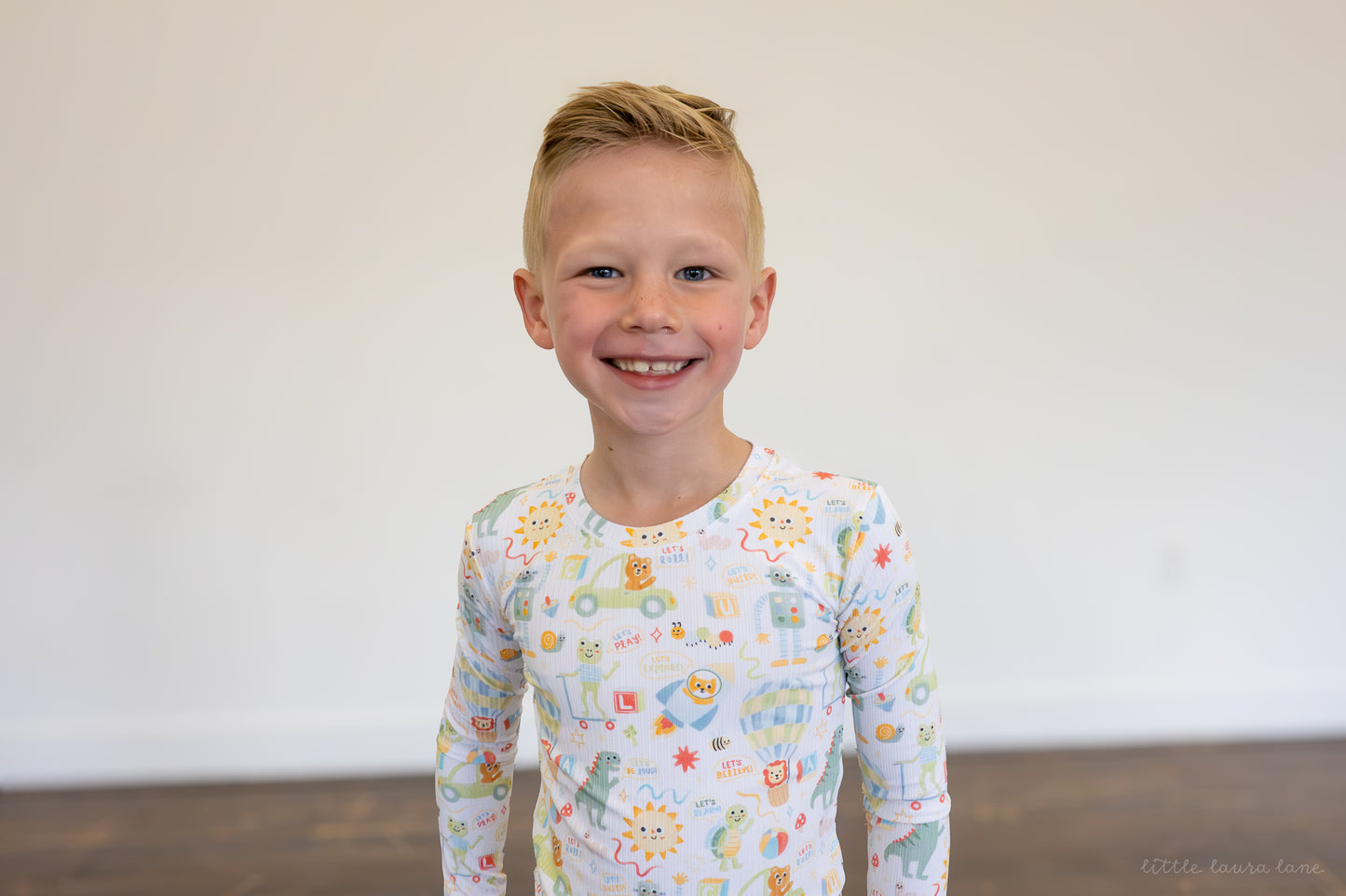 Luca Ribbed Big Kid Two-Piece