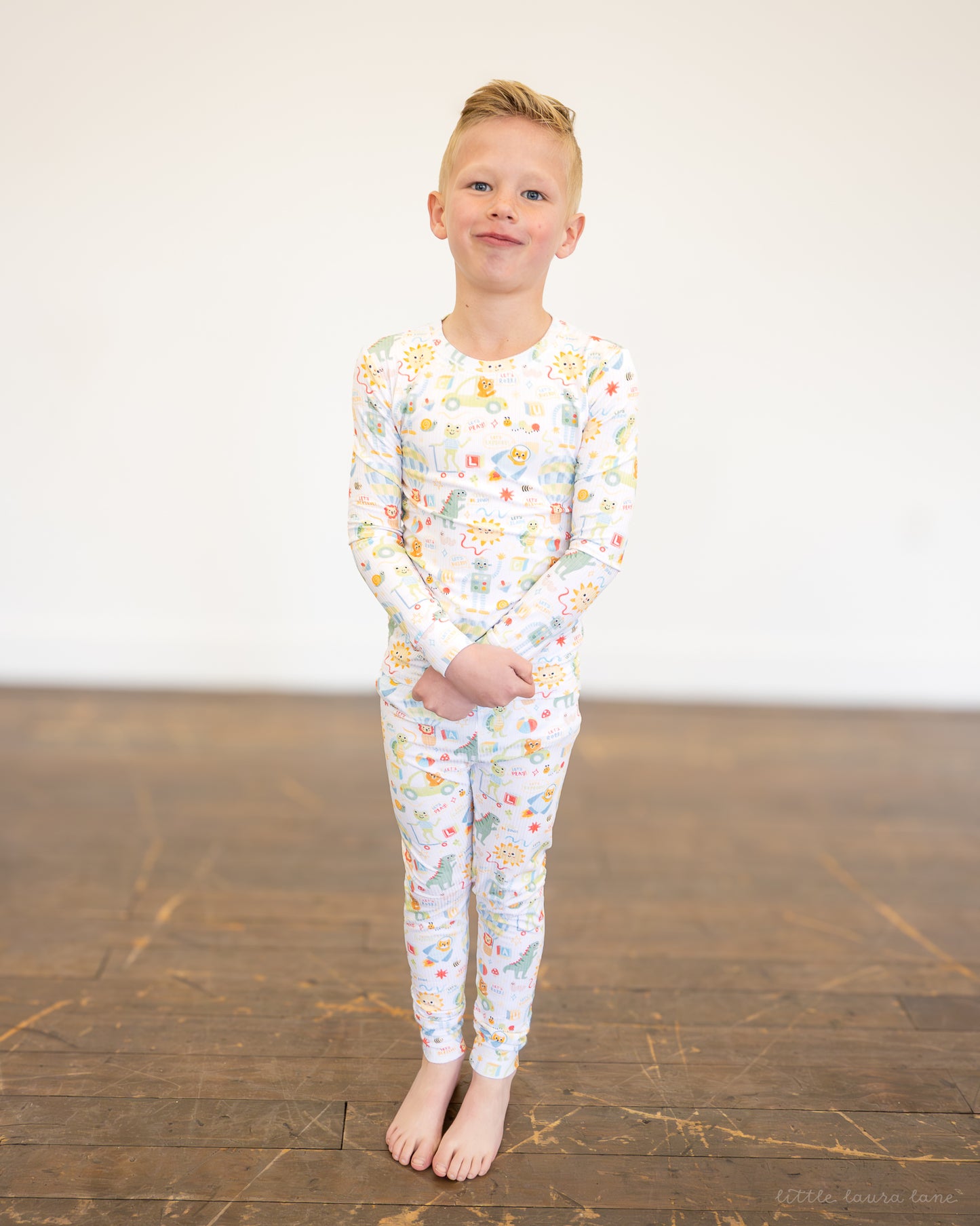 Luca Ribbed Big Kid Two-Piece