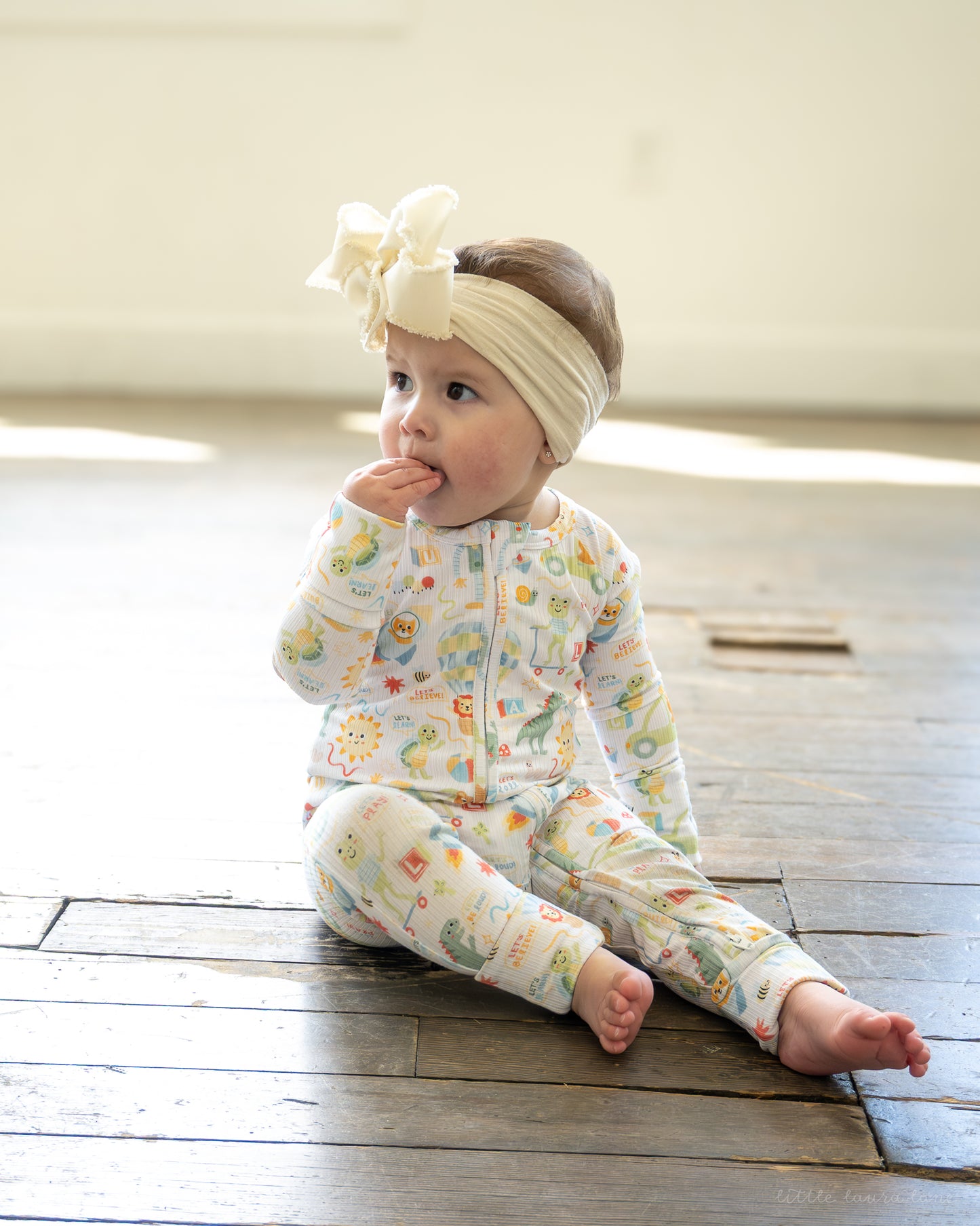 Luca Ribbed Zip Pajama