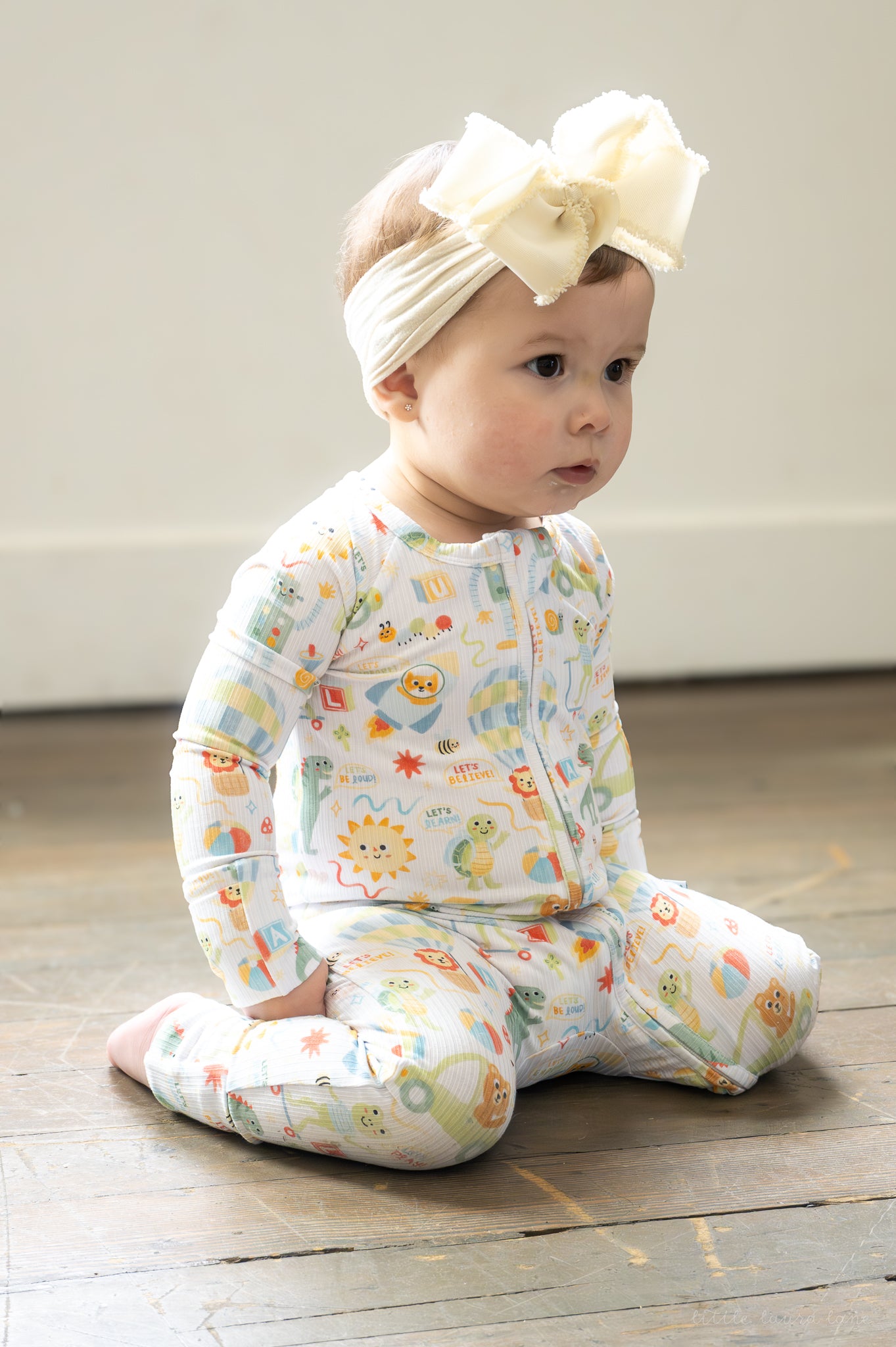 Luca Ribbed Zip Pajama