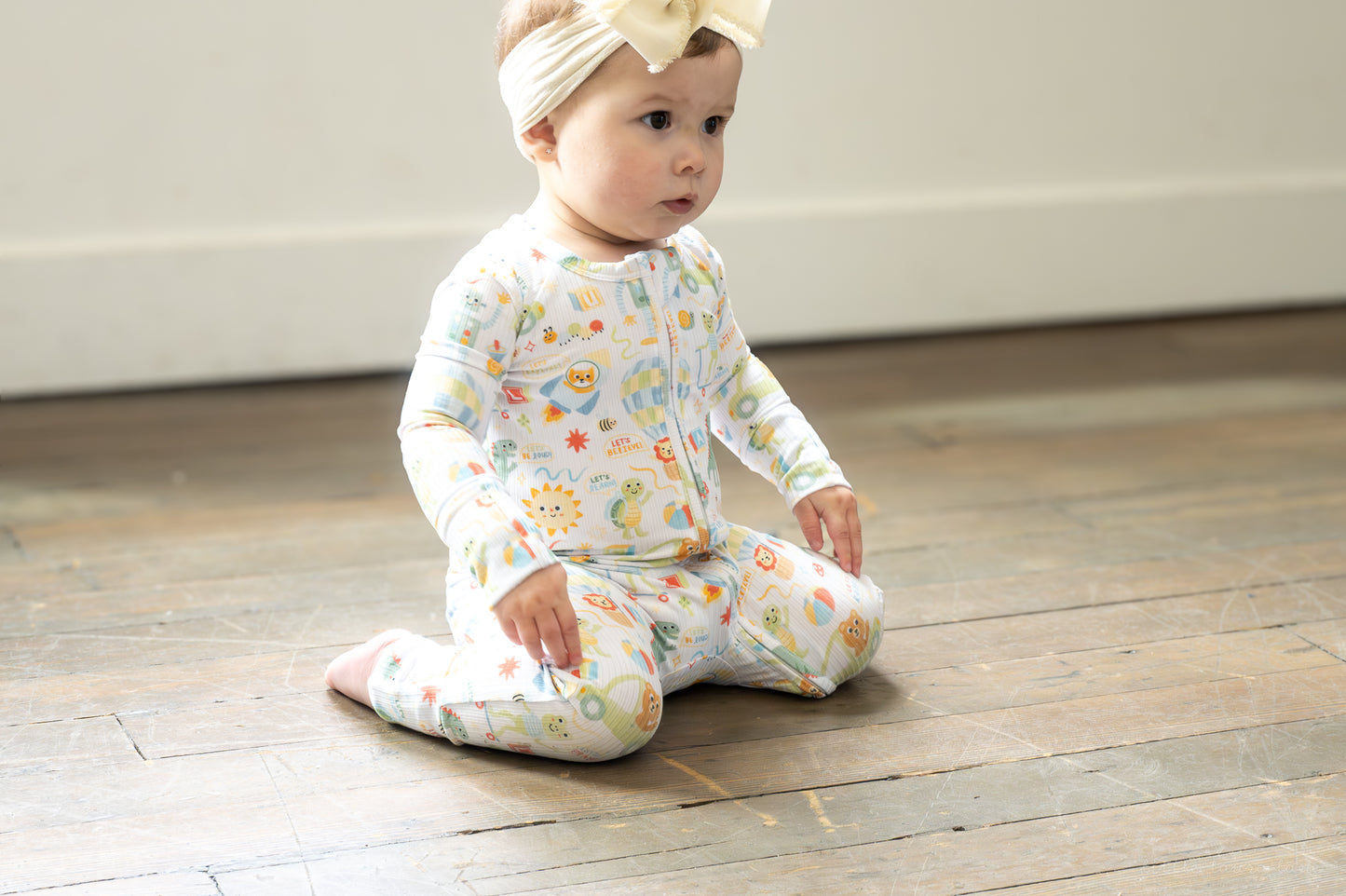 Luca Ribbed Zip Pajama