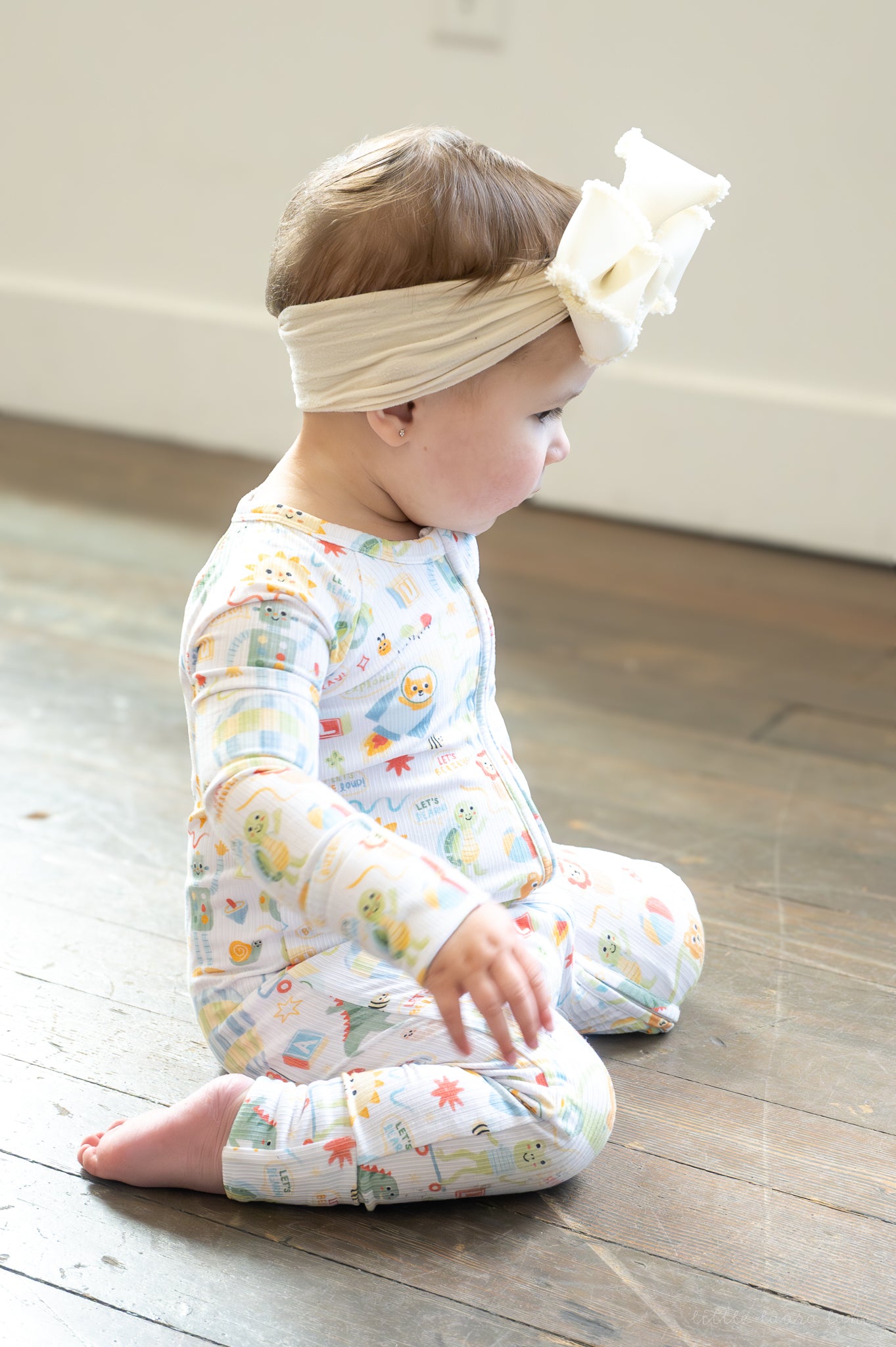 Luca Ribbed Zip Pajama