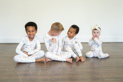 Luca Ribbed Zip Pajama