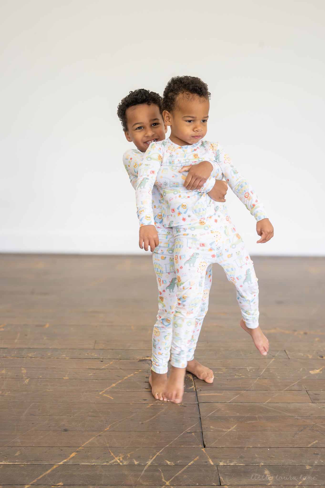 Luca Ribbed Toddler Two-Piece Set