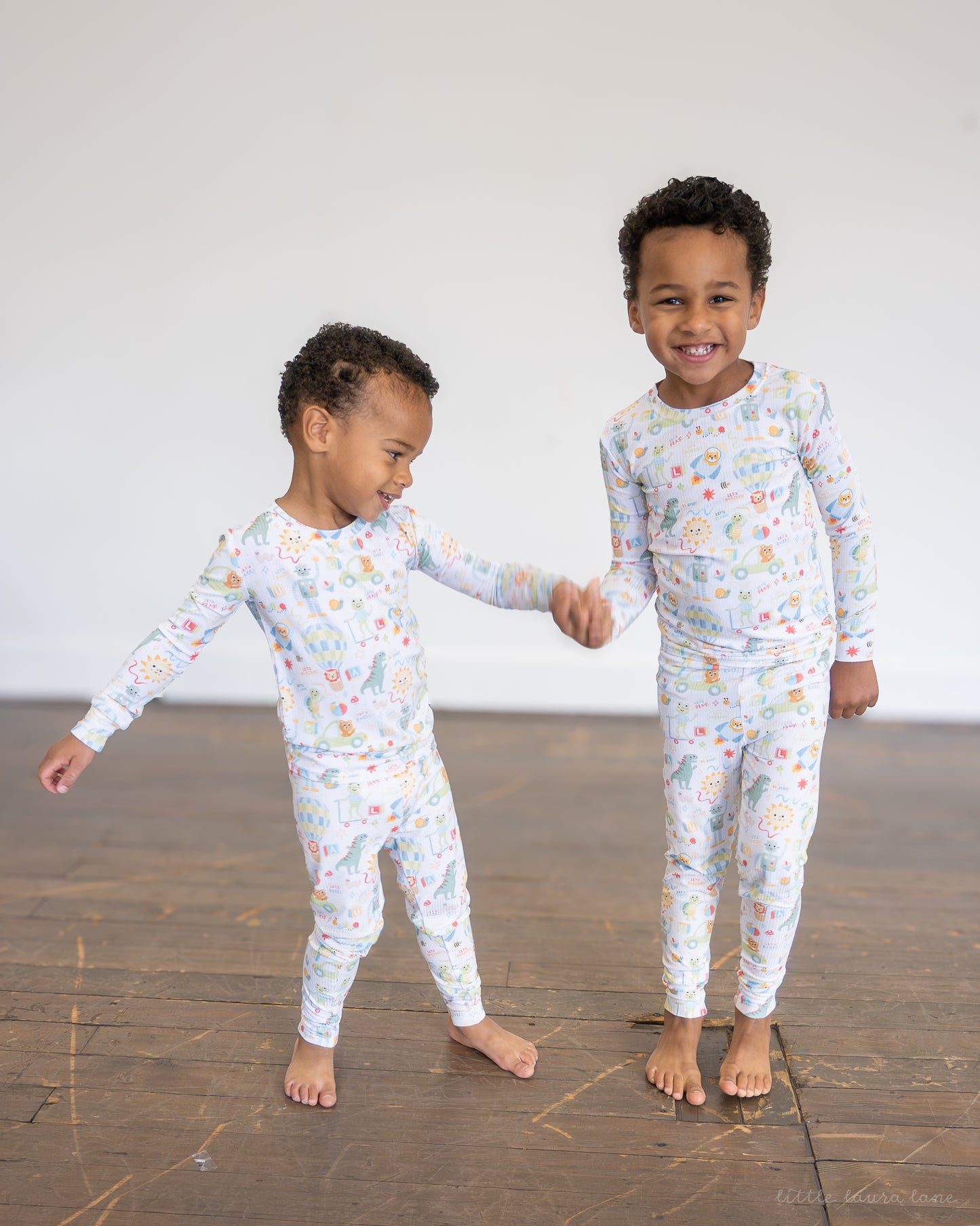 Luca Ribbed Toddler Two-Piece Set