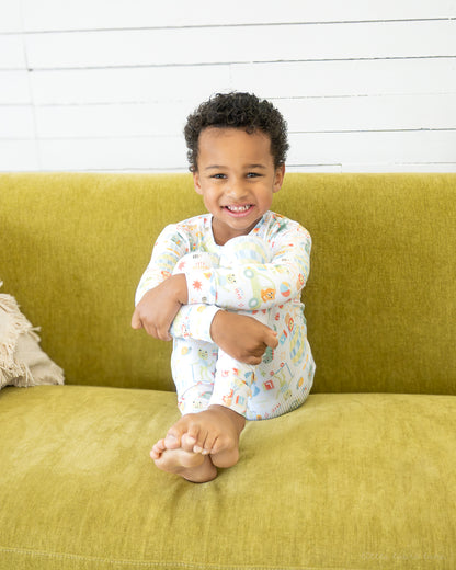 Luca Ribbed Toddler Two-Piece Set