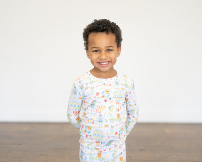 Luca Ribbed Toddler Two-Piece Set